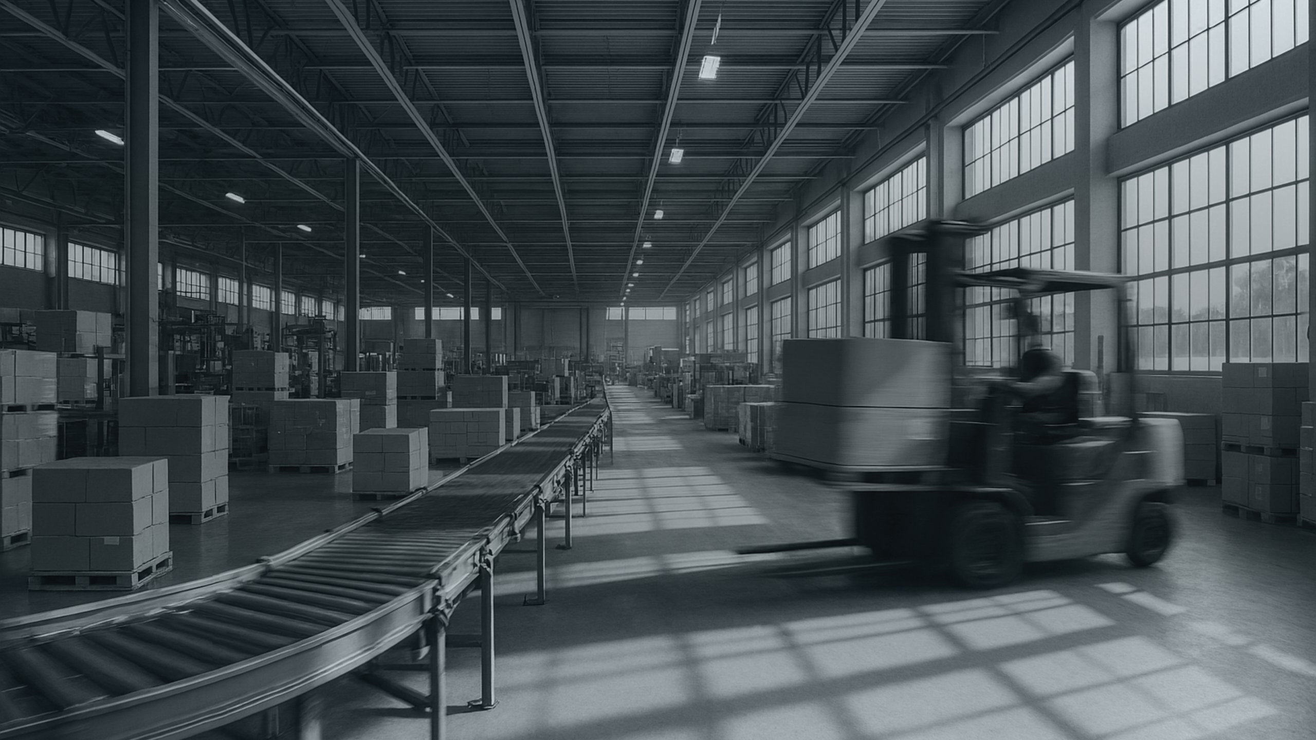 Distribution center floor